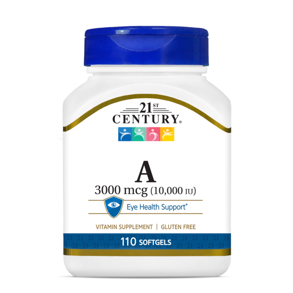 21st Century A 3000 mcg 110 softgels