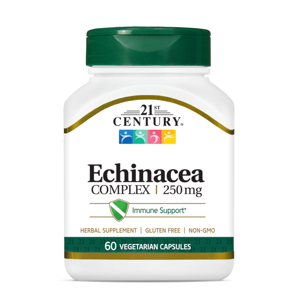21st Century Echinacea 250 mg 60 veg capsules