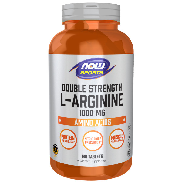 NOW L-Arginine 1000 mg 180 tablets