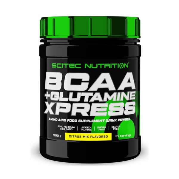 Scitec Nutrition BCAA+Glutamine Xpress 300 grams (Цитрусовый микс)