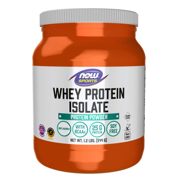 NOW Whey Protein Isolate 544 grams (Нейтральный)