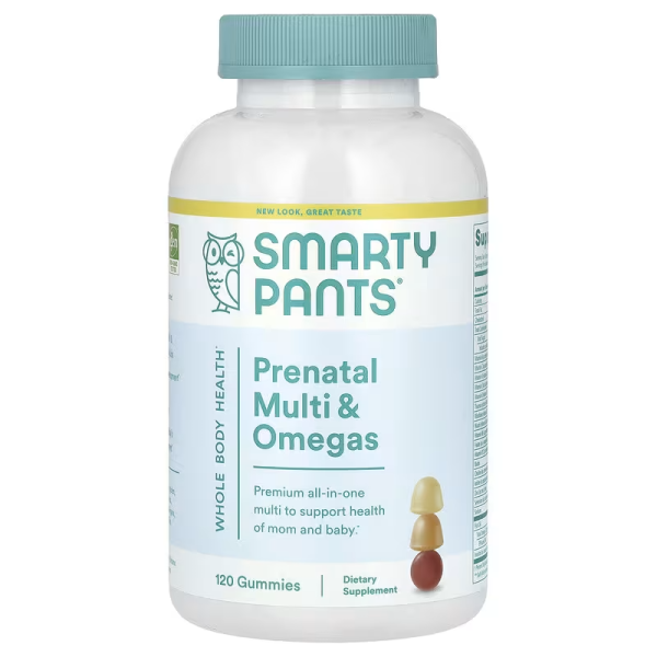 SmartyPants Prenatal Multi & Omegas 120 Gummies