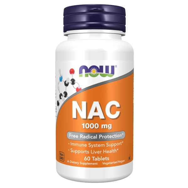 NOW NAC 1000 mg 60 tablets