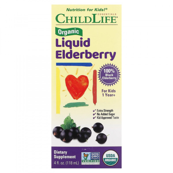 ChildLife Organic Liquid Elderberry 118 ml