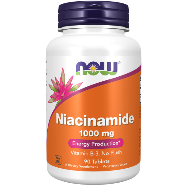 NOW Niacinamide 1000 mg 90 tablets