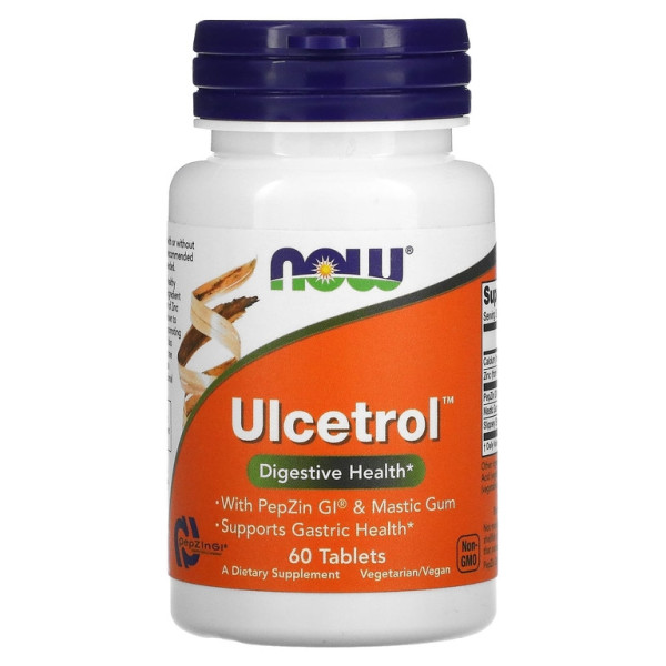 NOW Ulcetrol With PepZin GI 60 tablets