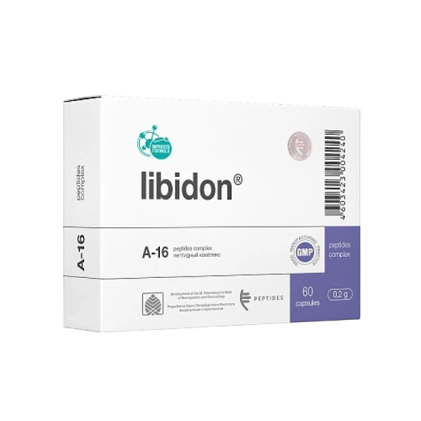 Peptides Libidon А-16 мужская репродуктивная система 60 capsules
