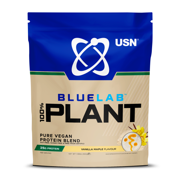 USN BlueLab 100% Plant Protein 900 grams (Ваниль)