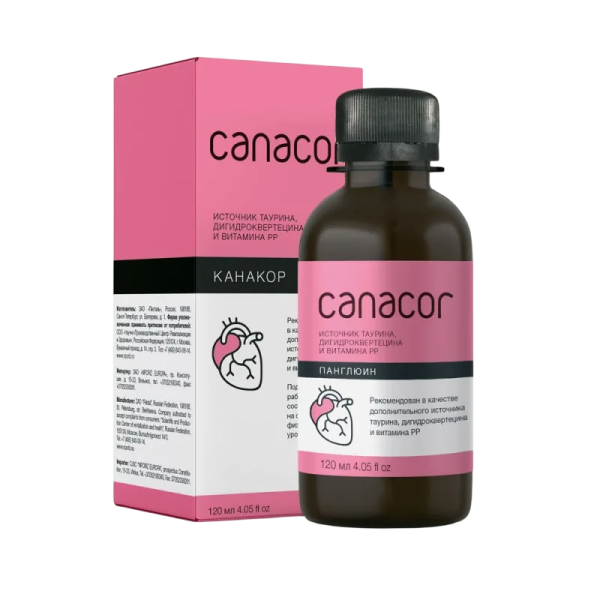 Peptides Canacor лечебно-профил препарат для сердечно сосуд системы 120 мл