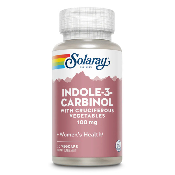 Solaray Indole 3 Carbinol 100 mg 30 veg capsules